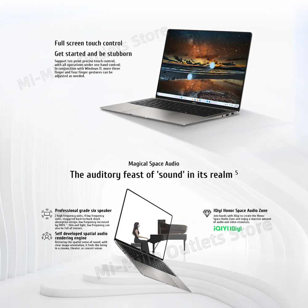 Honor MagicBook Art 14 – Snapdragon X Elite, 32GB DDR5, 1TB SSD, 14.6" 3.1K OLED, Windows 11