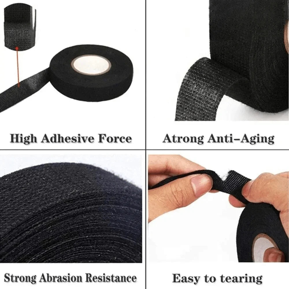 High-Temp Flame Retardant Electrical Tape – 2-Roll Pack