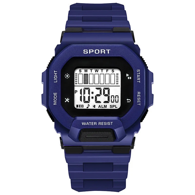 YIKAZE Men's LED Digital Sport Watch – Waterproof, Outdoor Adventure, Multifunctional