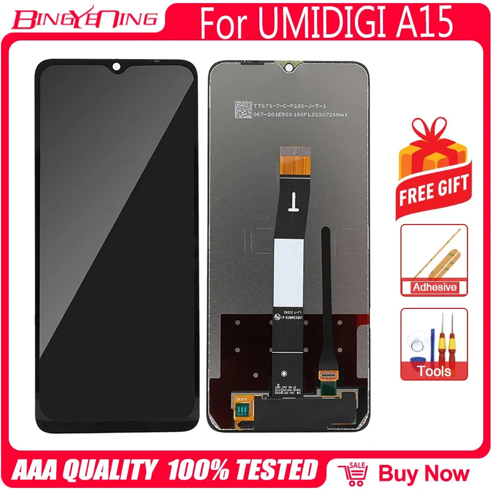 UMIDIGI LCD Screen Assembly Replacement – A5 Pro, A15, F3 5G, C1, G1, G3, G5A