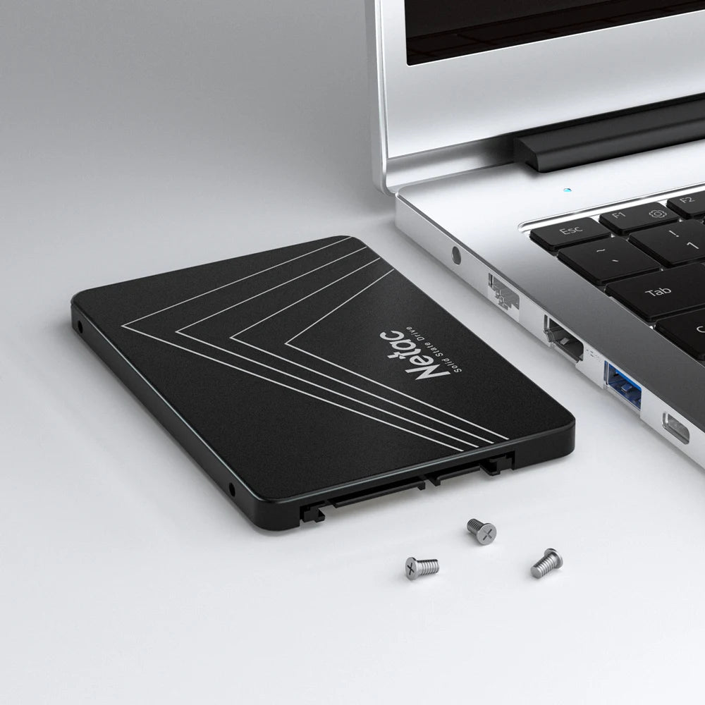 Netac 2.5" SATA3 SSD | 128GB to 2TB | Internal Solid State Drive | Laptop & PC Upgrade