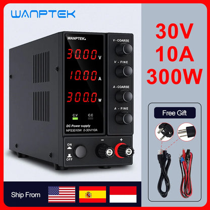 Wanptek Adjustable DC Lab Bench Power Supply