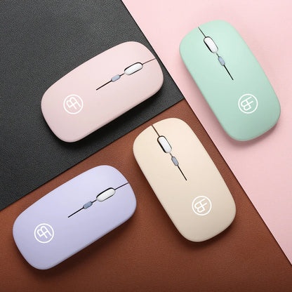 BalanceFit RGB Wireless Gaming Mouse – Rechargeable, LED Backlit, Ergonomic, 1600 DPI, for Laptop & PC