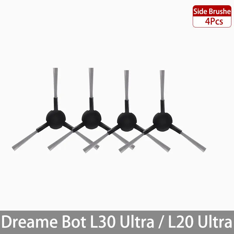 Dreame Bot L30 Ultra / L20 Ultra Replacement Parts | Main Brush, Side Brush, HEPA Filter, Mop, Dust Bag