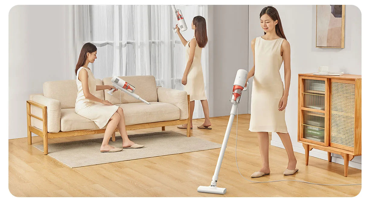 Xiaomi MIJIA Wired Handheld Vacuum Cleaner – 16kPa Suction, 0.5L Visual Dust Cup | Home Cleaning | EU/UK/AU