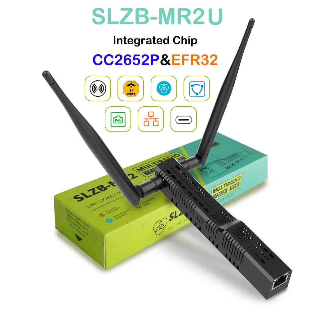 SMLIGHT SLZB-06 Zigbee 3.0 Gateway – Ethernet, USB & WiFi with PoE