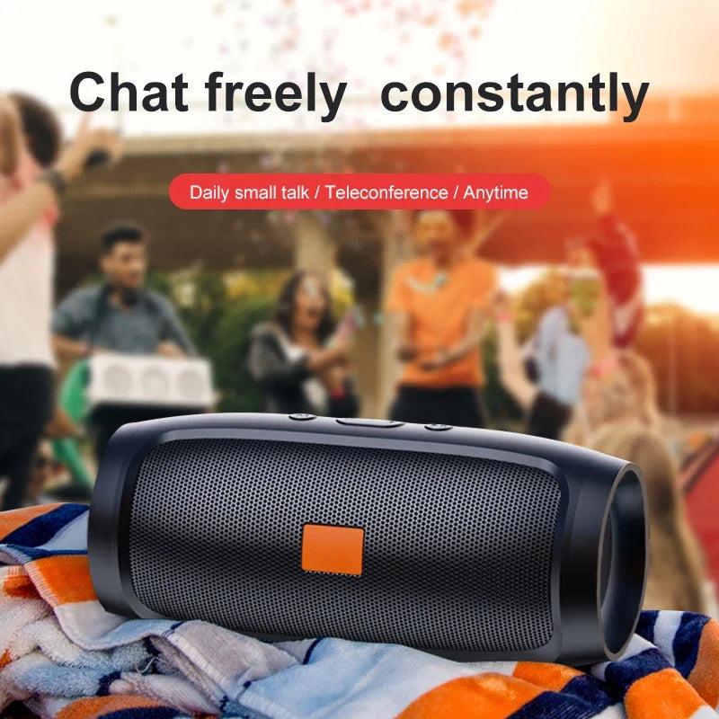 TF USB Bluetooth Portable Speaker – Dual Stereo Subwoofer, FM Radio, Voice Broadcasting