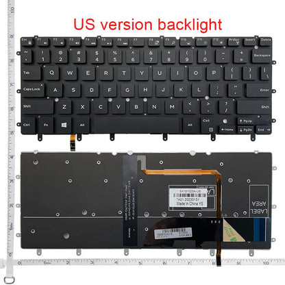 US Replacement Keyboard for Dell Inspiron XPS 13-7000 / 7347 / 7348 / 7352 / 7359 / XPS13 9343 9350 9360