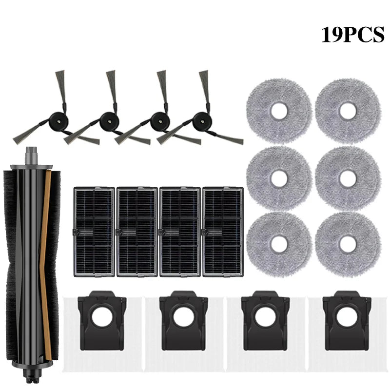 Mova P50 Pro Ultra / P10 Pro Ultra Robot Vacuum Spare Parts – Brush, Filter, Mop & Dust Bag