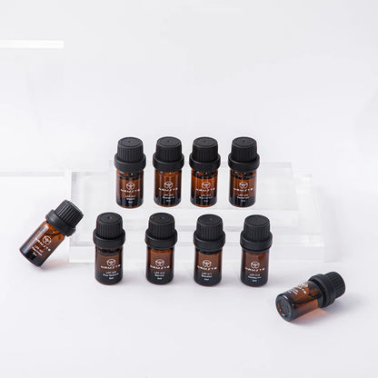 100% Pure Essential Oil Set 10x5ml – Hotel, Floral, Perfume & Mix Scents for Aroma Diffuser