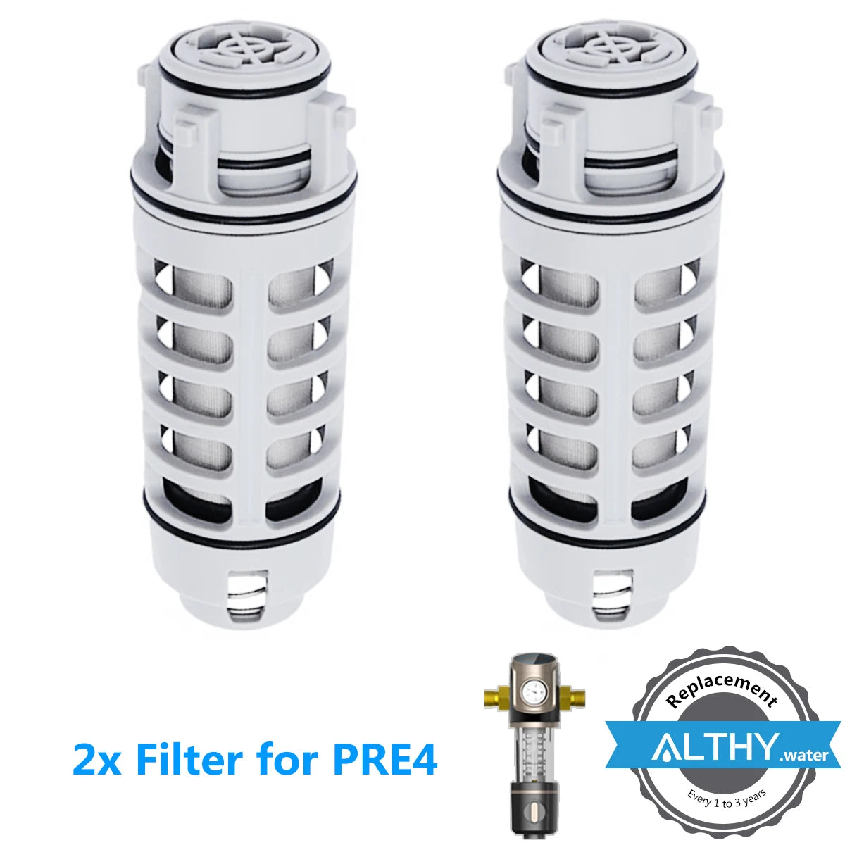 ALTHY Central Prefilter Backwash Replacement Filter — PRE1/PRE2/PRE3/PRE4/AUTO2, Stainless Steel Mesh