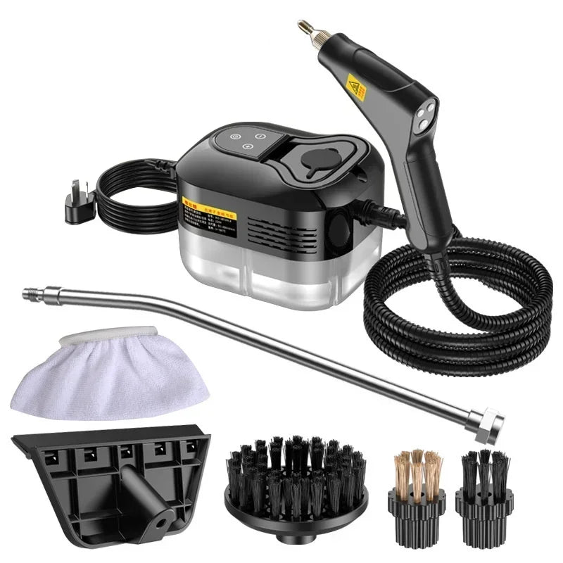 Portable Handheld Steam Cleaner 220V – High Pressure Multifunctional for AC, Kitchen Hood & Car