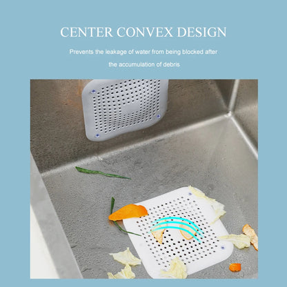 Silicone Sink & Drain Hair Catcher | Shower & Bathtub Filter Screen