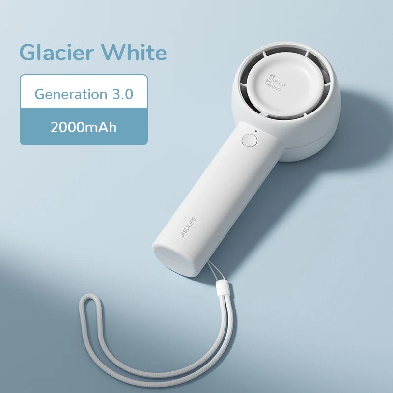 JISULIFE FA42 Mini Bladeless Turbo Fan | 2000 / 4500mAh | Pocket-Size | CE RoHS