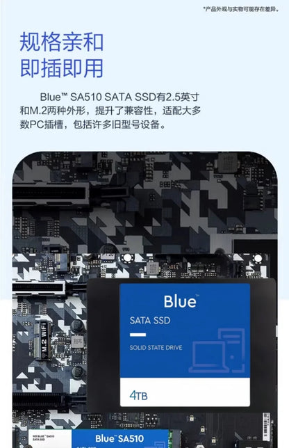 2.5" SATA3 Internal SSD – 60GB to 4TB | TLC NAND for Laptop, Desktop & Server