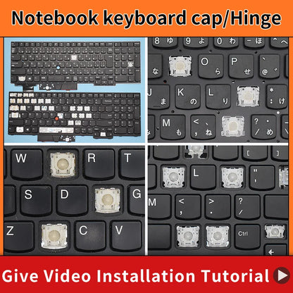 Lenovo ThinkPad Replacement Keycap & Hinge | E14 E15 R14 R15 T14 T14S S3 Gen1 Gen2 Gen3 | UK Layout