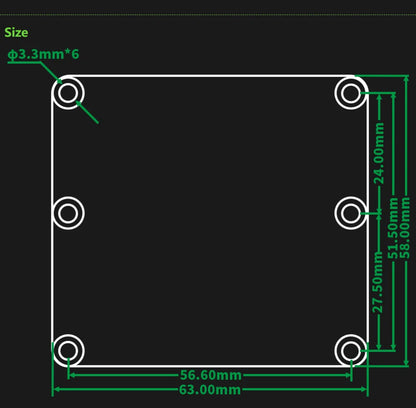Makerbase MKS XRIVE MINI Brushless Servo Motor Controller – ODrive V3.6, AS5047P