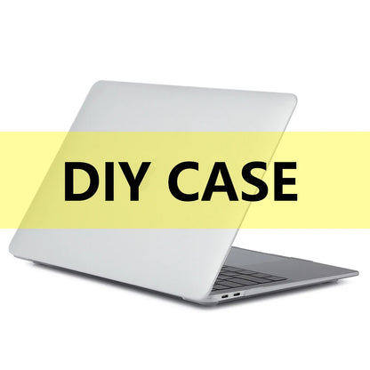 YLCDXL DIY Print MacBook Hard Shell Case – PC Cover for Air 11–15, Pro 12–16, M1–M5, Mac Neo 2026