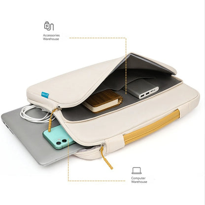 Waterproof Laptop Sleeve Bag 13.3"–15.6" — Portable Travel Carrying Case for MacBook Air/Pro
