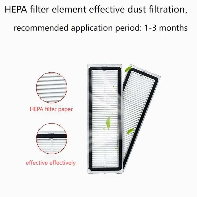 Dreame Bot L30 Ultra / L20 Ultra Replacement Parts | Main Brush, Side Brush, HEPA Filter, Mop, Dust Bag