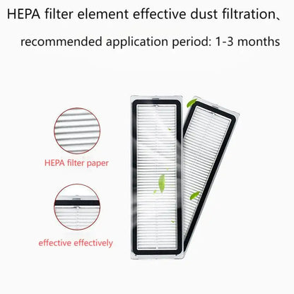 Dreame Bot L30 Ultra / L20 Ultra Replacement Parts | Main Brush, Side Brush, HEPA Filter, Mop, Dust Bag