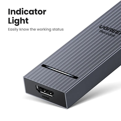 UGREEN USB-C Hub 10Gbps – 4K60Hz HDMI, PD100W, USB 3.2, for MacBook Pro/Air, iPad, Steam Deck, ROG Ally, Legion Go