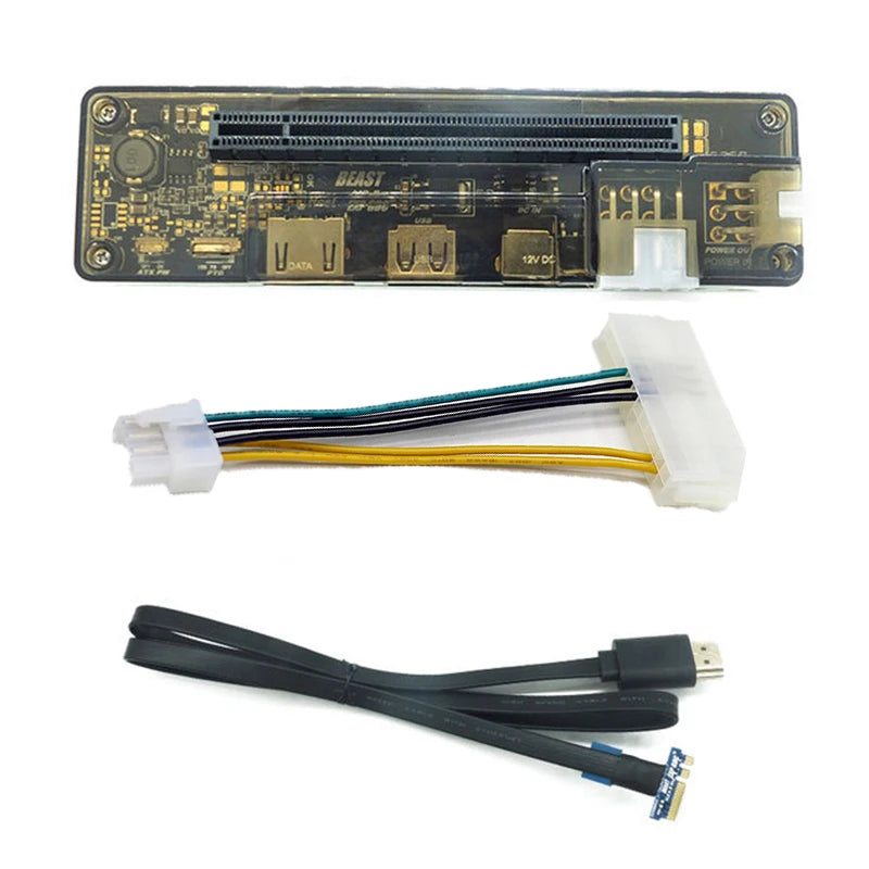 PCI-E EXP GDC External Laptop GPU Dock — Mini PCI-E / NGFF / ExpressCard