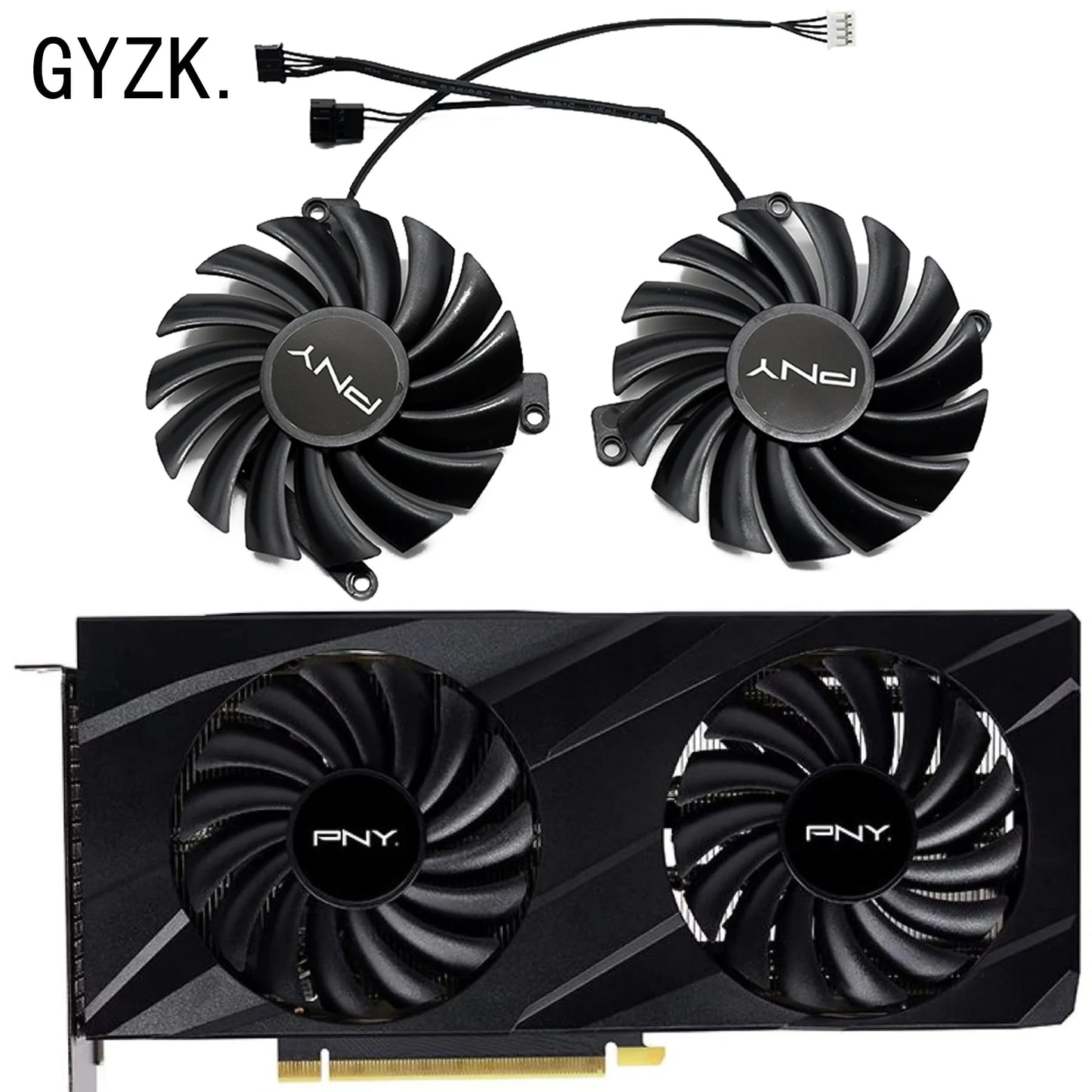PNY GeForce RTX 3060 / 3060 Ti VERTO Dual Fan Replacement — CF-12910S