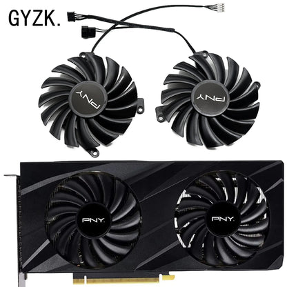 PNY GeForce RTX 3060 / 3060 Ti VERTO Dual Fan Replacement — CF-12910S