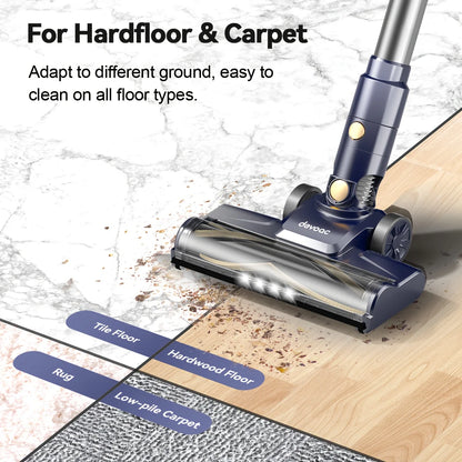INSE I8 Corded Vacuum Cleaner 6-in-1 | 25KPa 600W | EU & US Plug | Carpet & Pet Hair