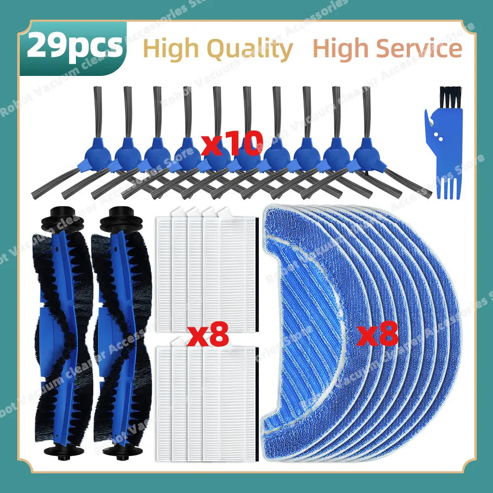 Conga 1099 Connected / 1990 Connected Spare Parts | Brush / Filter / Mop Sets