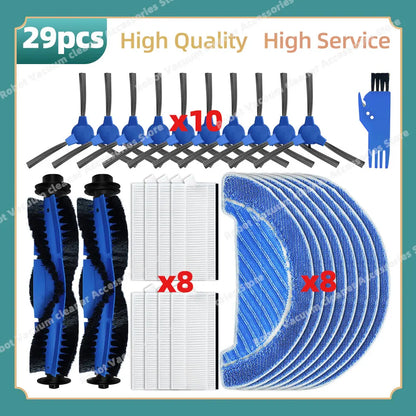 Conga 1099 Connected / 1990 Connected Spare Parts | Brush / Filter / Mop Sets