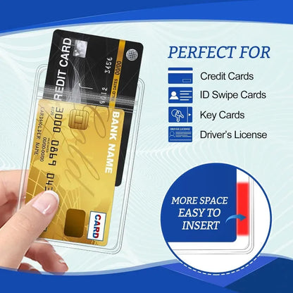 Waterproof Transparent Plastic Card Sleeve Protectors