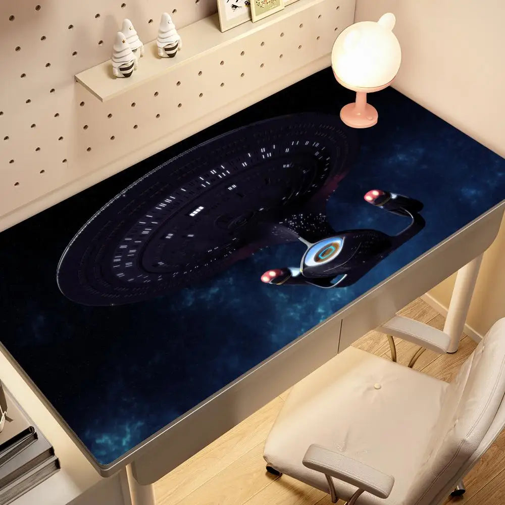 XXL Gaming Mouse Pad – Sci-Fi Space Design, Non-Slip Rubber Base