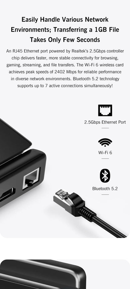 GPD MicroPC 2 – 7" Mini Laptop, Intel i3-N300, 16GB DDR5, 512GB SSD, Touch Screen, Windows 11