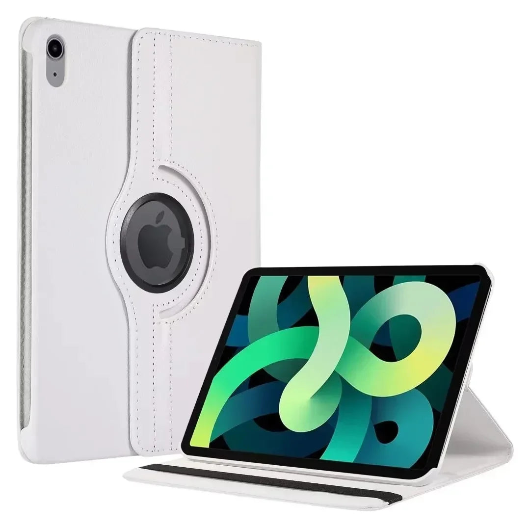 360° Rotating Stand Leather iPad Case – Pro 11"/12.9"/13", Air, Mini, 7th–10th Gen