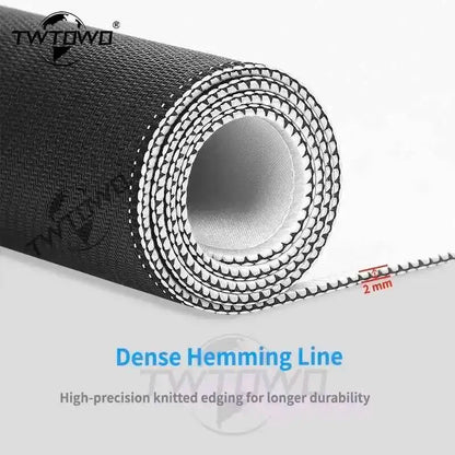 TWTOWO Custom HD Mousepad & Playmat – XXL Non-Slip Natural Rubber, 600x300 to 1000x500mm, DIY Design