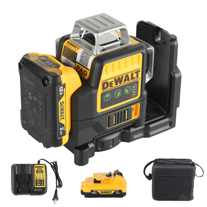 DW089LG 12-Line Green Laser Level – 3x360° Horizontal & Vertical Outdoor