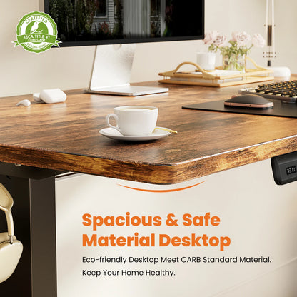 JHK Electric Standing Desk – Height Adjustable Ergonomic Workstation for Home Office