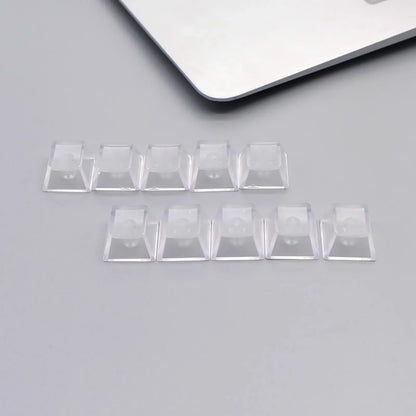 Frosted Transparent Keycaps – Cherry Profile R4, MX Switch, 10/20pcs (Blue, Purple, Black, Red, White, Mix)