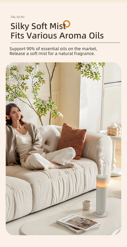 NAMSTE 120ml Tower Scent Diffuser | Bluetooth Control | Electric Fragrance Machine | Home & Hotel | EU Plug