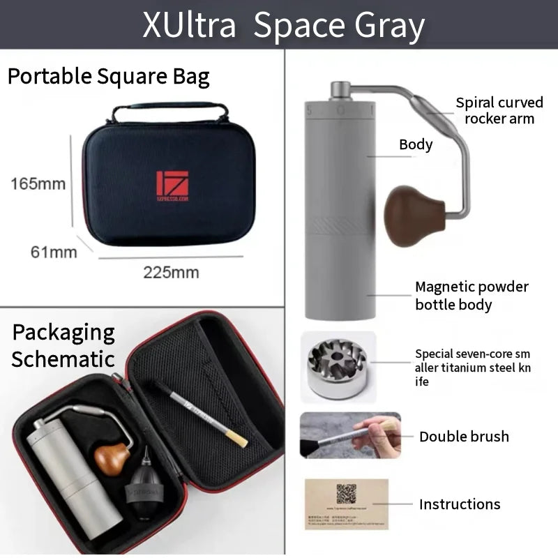 1Zpresso X Ultra Portable Manual Coffee Grinder – Espresso Precision Mill