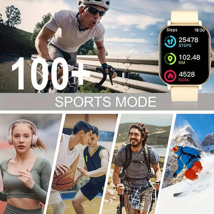 Smart Watch 2025 - 1.83" Display, Bluetooth Calling & Fitness Tracker for Men & Women