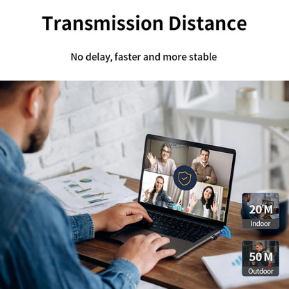 USB Bluetooth 5.4 Dongle Adapter – Wireless Audio, Mouse & Keyboard Receiver