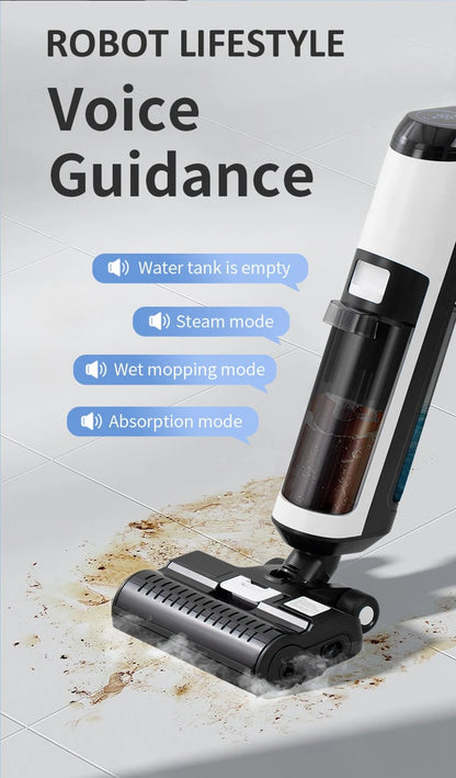 RL9Max Cordless Handheld Wet & Dry Vacuum Cleaner 14000Pa – Self-Heating Brush