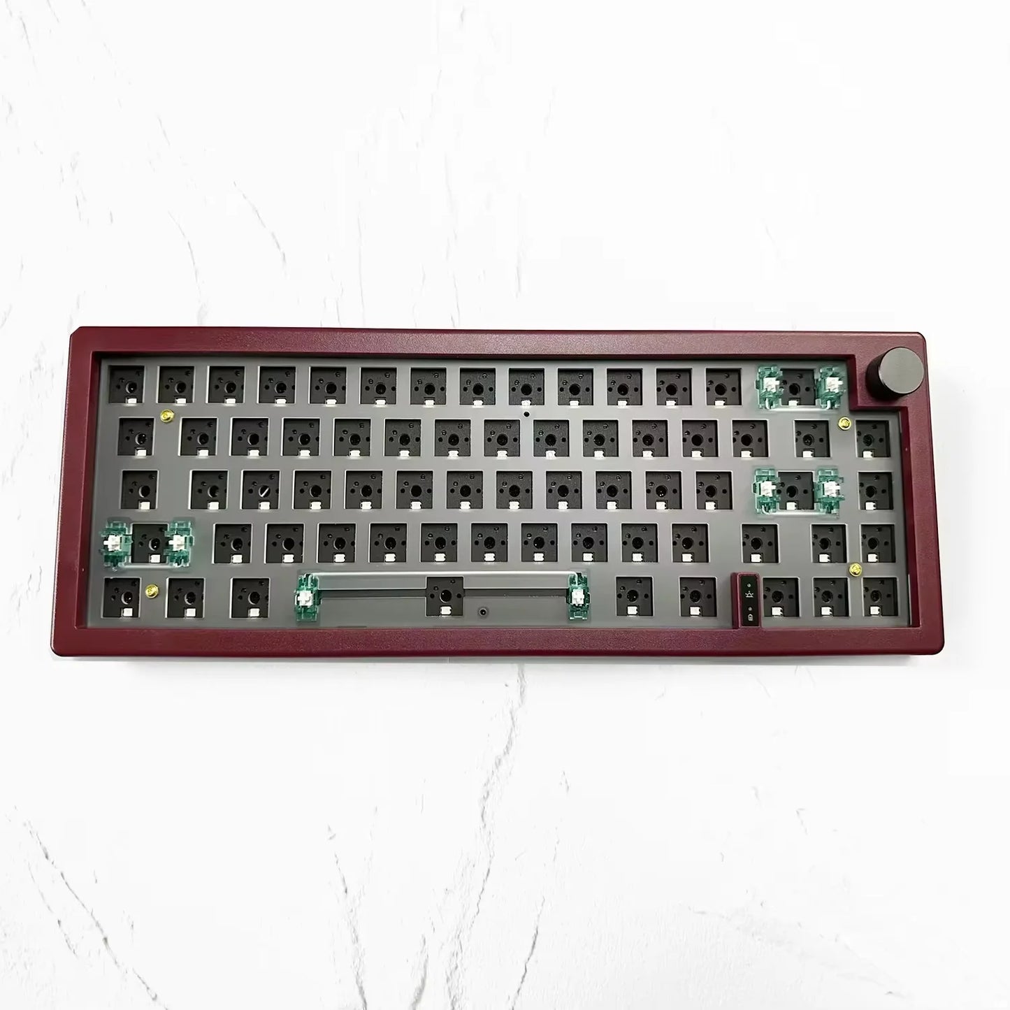GMK67 Wireless Mechanical Keyboard Kit – 63 Keys, Bluetooth 5.0 / 2.4G / Wired, RGB Hot-Swap | Gaming & Custom Build