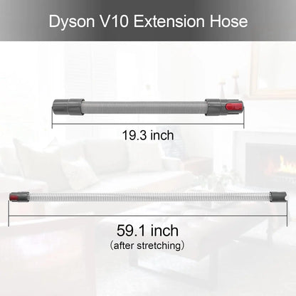 Flexible Extension Hose for Dyson V7 V8 V10 V11 V15 – Telescopic Vacuum Tube