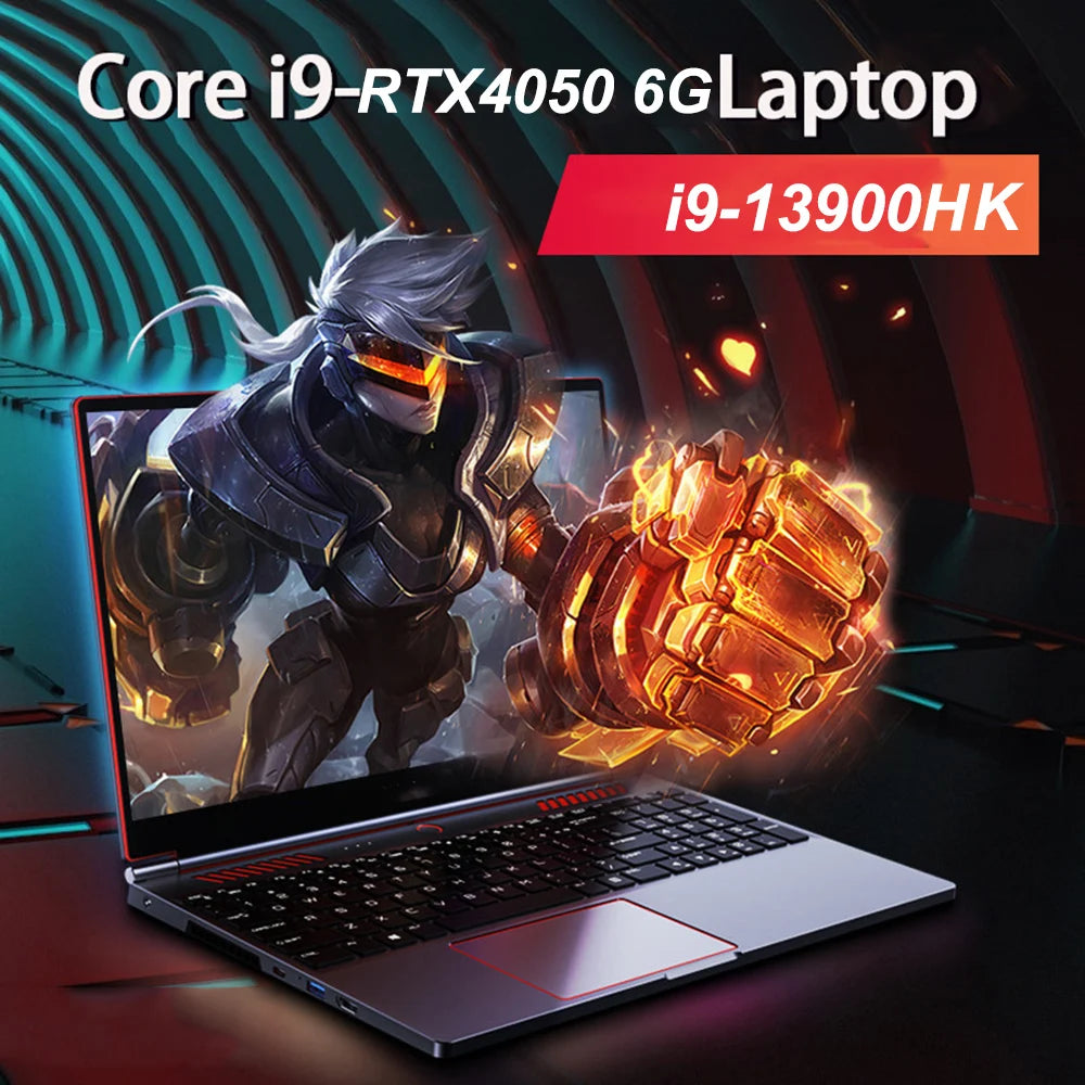 16" Gaming Laptop | Intel Core i9-13900HK | RTX 4050 6G | 16/32GB DDR5 | Up to 2TB NVMe | Win 11