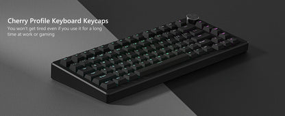 140-Key Cherry Profile Shine-Through RGB PBT Double Shot Keycaps for Cherry/Gateron MX Switches