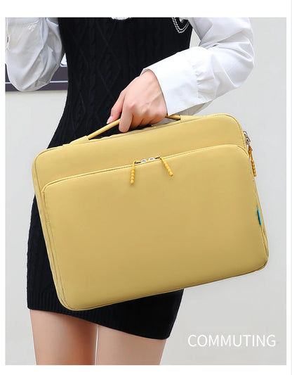 Waterproof Laptop Sleeve Bag 13.3"–15.6" — Portable Travel Carrying Case for MacBook Air/Pro